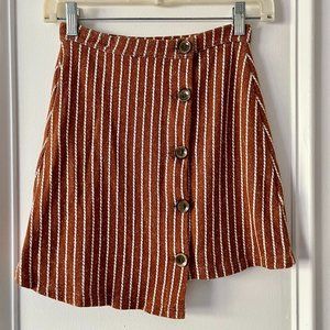 Urban Outfitters Striped Mini Skirt